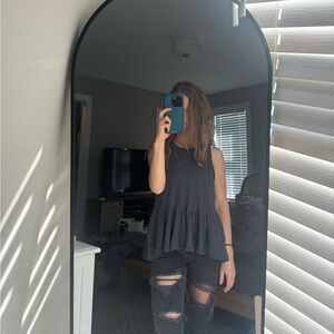 American Eagle Peplum Tank